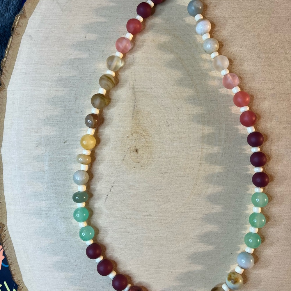 Handmade Multicolor Beaded Necklace